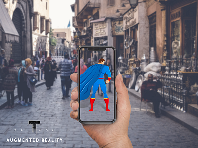 Augmented Reality Post augmented reality augmentedreality design digital games hero manipulate mobile social media