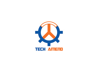 Tech Amend Logo Design! adobe branding coreldraw design graphic design illustrator logo logo design ui