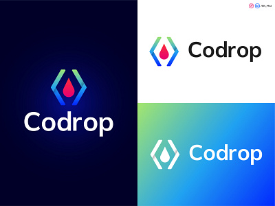 Codrop Logo Design 3d branding graphic design logo ui