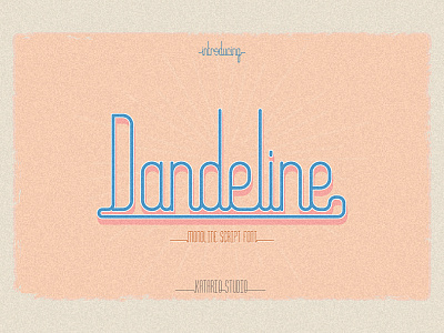 Dandeline Font