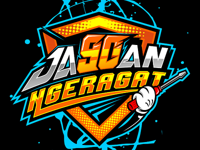 JAGOAN NGERAGAT RACING DESIGN design dragrace design illustration logodesign mekanik projectracing racingdesign text tshirtdesign typo typographic