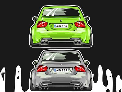 BMW V1 apparel car clothing design graphicdesign illustrations sport transportation vector vehicle design