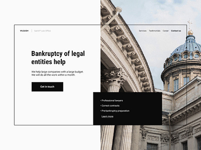 Law Office law lawyer minimalist web deisgn website