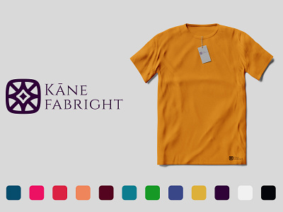 Kāne Fabright Clothing Brand branding clothing flat logo