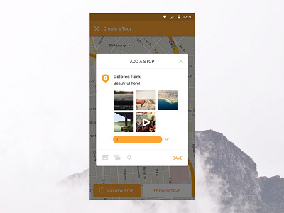 Voyage Edit android interface mobile product ui ux visual