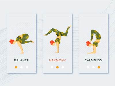 Yoga art characterdesign digital illustration mobile poses vector yoga