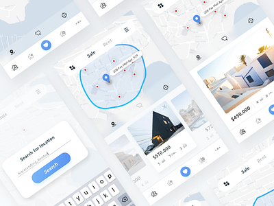 Clean Map designs, themes, templates and downloadable graphic elements on  Dribbble