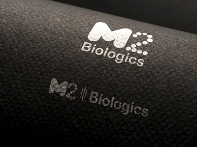 M2 Biologics concept design design logo art icons customers designer logo vector