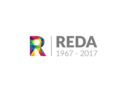 REDA logo 2017 branding graphic design icon identity logo typography vector