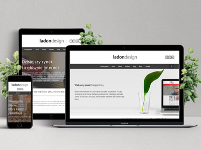 Ladon Design Website layout rwd ui ux website wordpress