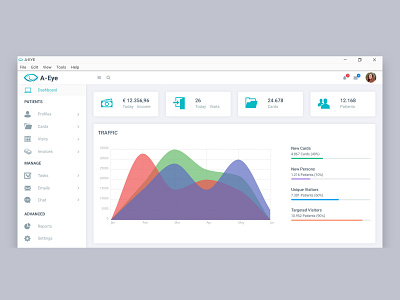 A-eye Desktop App branding crm crm software desktop desktop app erp hospital logo mobile mobile app ui ui design ux ux design