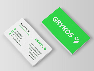 GRYKOS Brand Identity brand identity branding corporate identity graphic design grykos logo typography vector