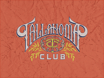 The Tallahoma Club brand design cigar shop cigars deep south ephemera handlettering identity identity branding identity design lettering mississippi