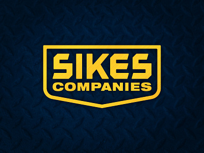 Sikes Co. badge badgedesign branding branding design construction construction logo contractor icon identity branding logo rugged