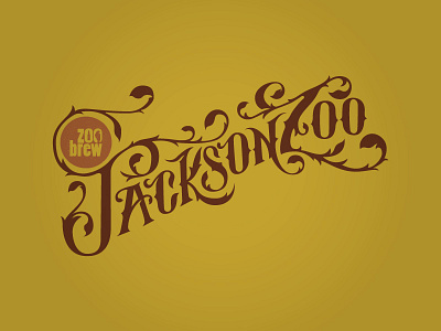 Zoo Brew 2015 jackson zoo lettering typography zoobrew