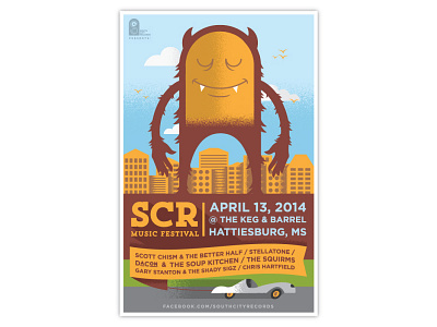 SCR Festival Poster