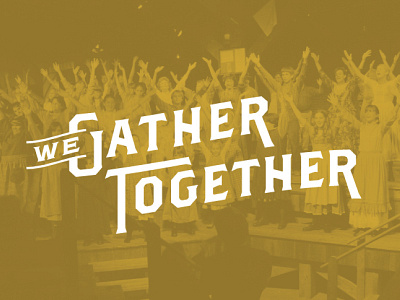 The Gathering of the Together Kind gather identity logo mississippi theatre together