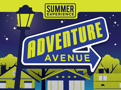 Venture SXP: Adventure Avenue adventure adventure avenue church faith houses illustration kids venture church