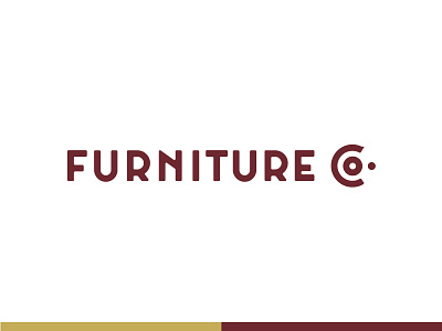 Furniture Co. WIP - 01 branding furniture lettering