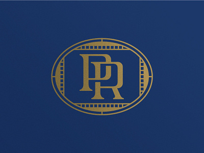 PR_01 gold laurel mississippi monogram navy