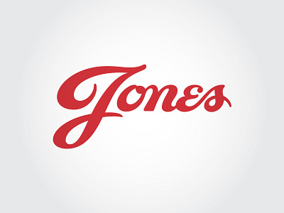 Jones brand design identity lettering logo mississippi typography
