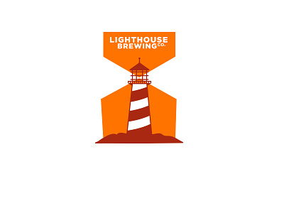 Lighthouse Brewing Company Logo Concept branding concept design designinspo graphic design illustration logo logo design vector