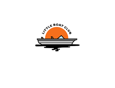 Little Boat Club branding design designinspo graphic design illustration logo design vector