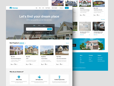 Real Estate Website figma real estate ui ui design user interface website design