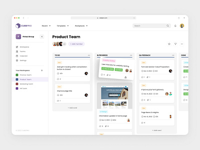 Task Management Dashboard dashboard design figma task management ui ui design user interface