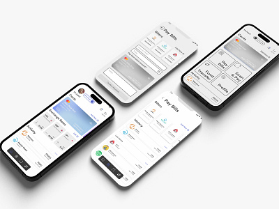 Banking App - UI/UX Concept dailyui dailyuichallenge product design ui uiux user experience user interface ux