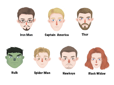 Avengers avengers character illustration illustration marvel