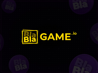 BlaBlaGame logo bla blablagame design logo mutdiz