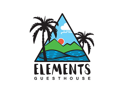 Elements design elements guesthouse logo logotype mutdiz
