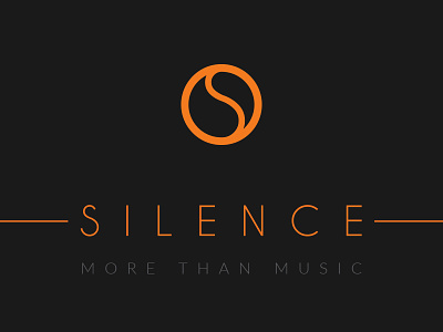 Silence Logo app design logo music mutdiz old player silence youtube player