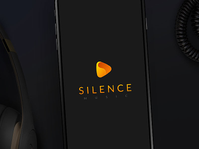 Silence Logo redesign app design logo music mutdiz silence