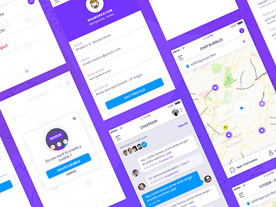 Aboki - Find people on map and start chatting