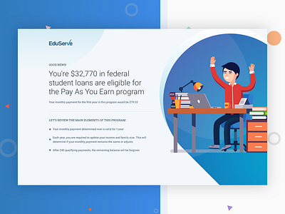 Onboarding Experience education eduserve illustration onboarding ui ux vector web