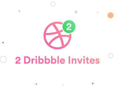 2 Dribbble Invites 2 draft dribbble invite portfolio prospect shot two