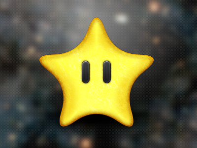 Mariostar crisp gold mario star stars victor ingman