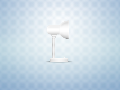 Lamp 3d lamp light metallic