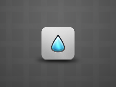 Drip Drop Driplet drip drop droplet icon iphone test