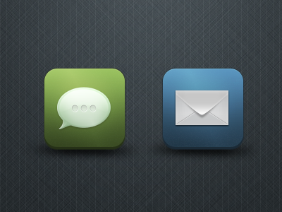 Message and Mail icon iphone mail message revereor theme