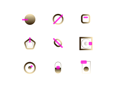 Golden Contrast branding design figma free icon normie vector