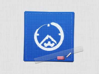 Configuration blueprint configuration crayon icon rubber ruler swinx