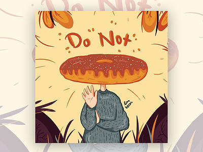 Do Not eat Donut characterdesign characterdesignchallenge characterillustration children book illustration childrens illustration illustration