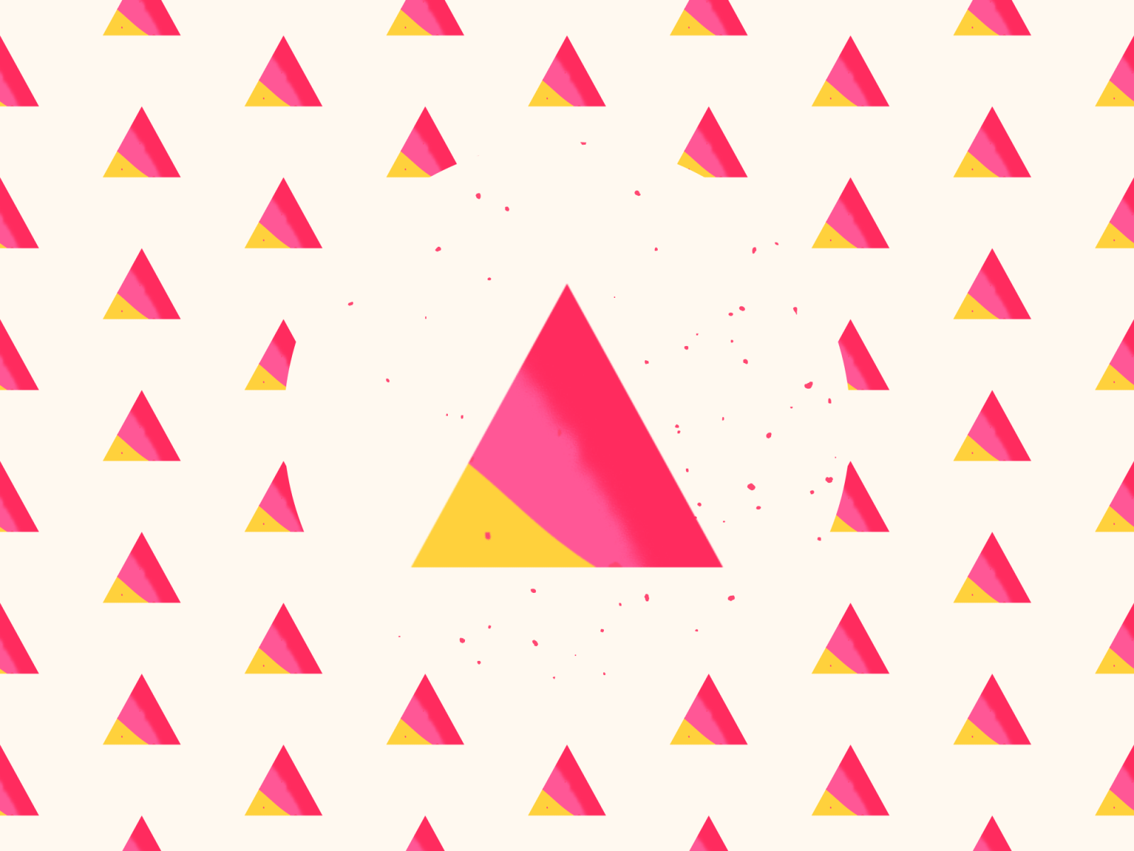 Triangle Square Morphing Pattern GIF Animation abstract after effects animation geometry gif gif animation illustrator motion graphic pattern art pattern design patterns photoshop seamless pattern shapes toka toka by adrien vector art vector illustration