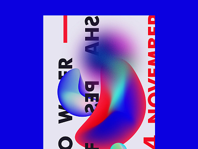 Colorful first shot color editorial grid print typography visual design