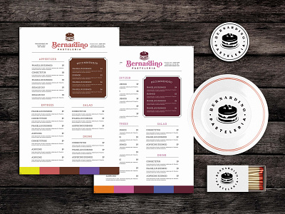 The Bacon Diet Food Menu Template design