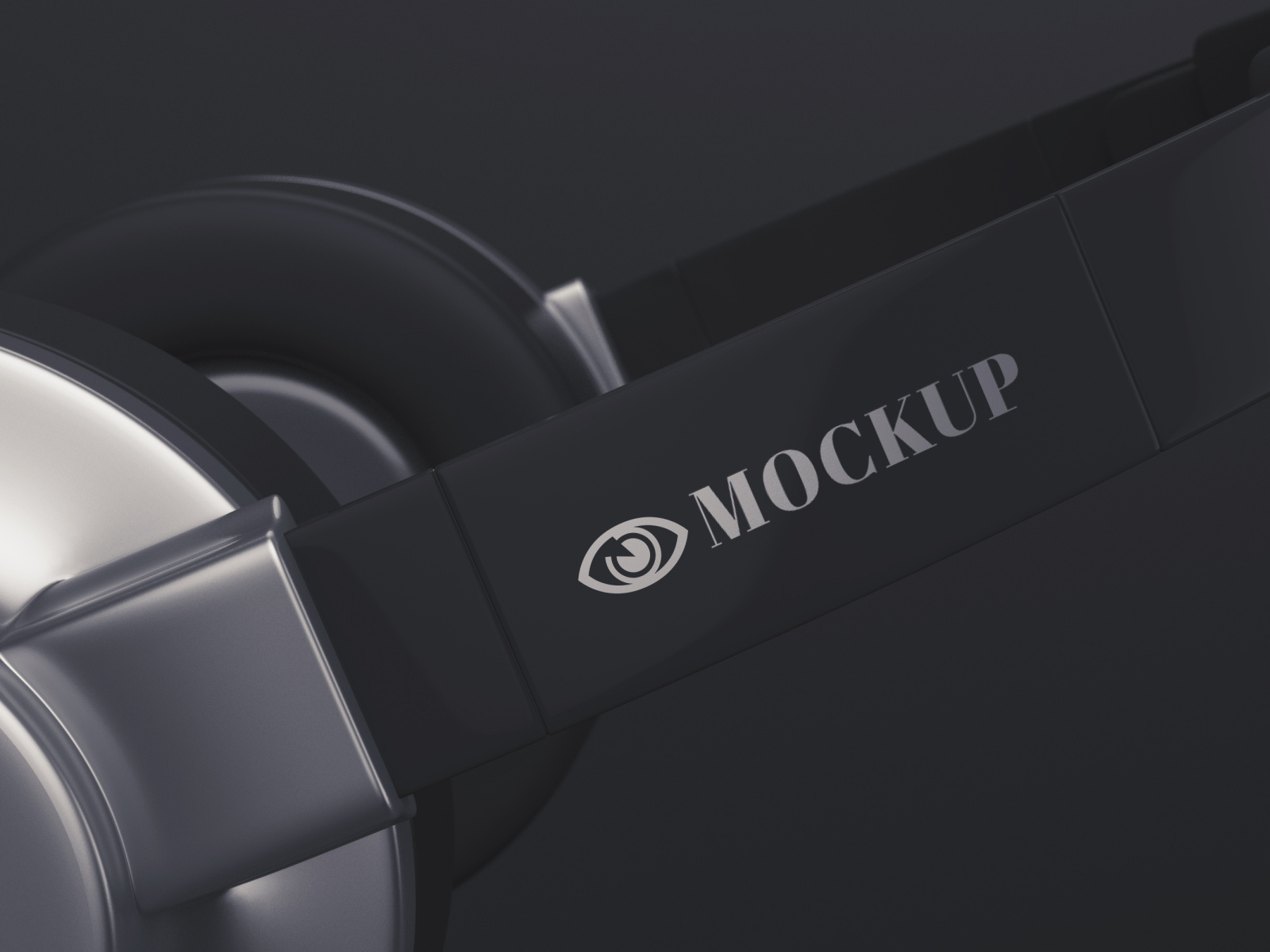 Free Black Headphone Logo Mockup by Anuj Kumar on Dribbble