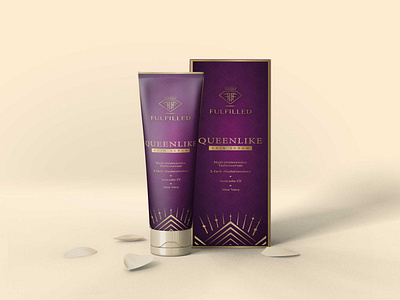 Cosmetic Serum Packaging Mockup